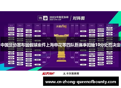 中国足协宣布因假球案件上海申花等四队新赛季扣除10分处罚决定